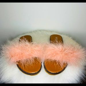 Cute Furry Sandals
